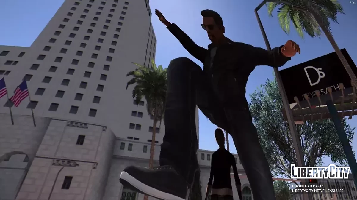 Анимации Тревора из GTA 5 / GTA San Andreas