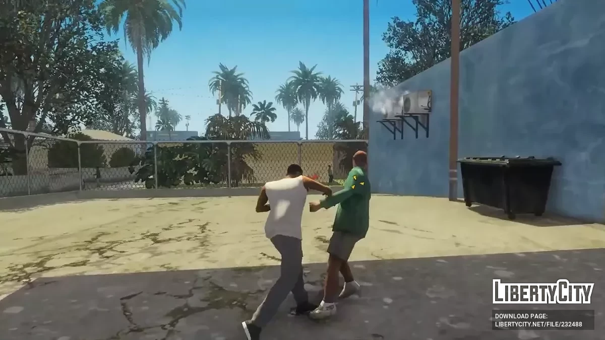 Анимации Тревора из GTA 5 / GTA San Andreas