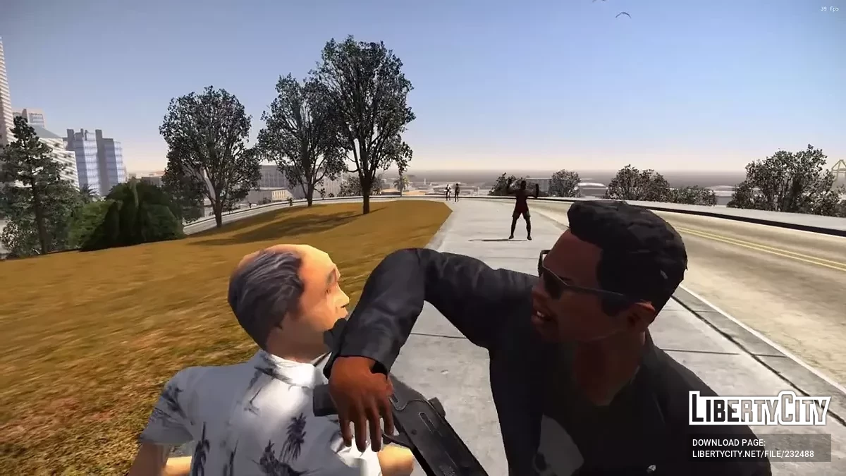 Анимации Тревора из GTA 5 / GTA San Andreas