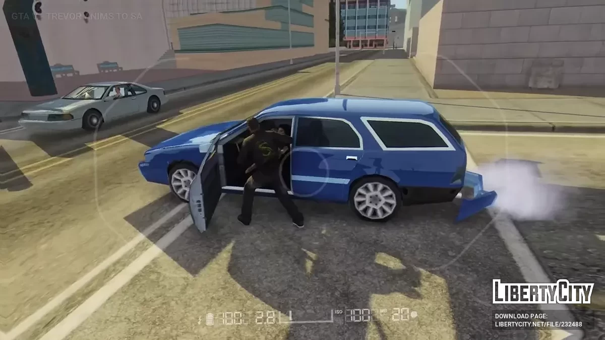 Анимации Тревора из GTA 5 / GTA San Andreas