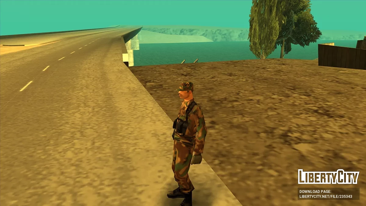 Военная анимация / GTA San Andreas