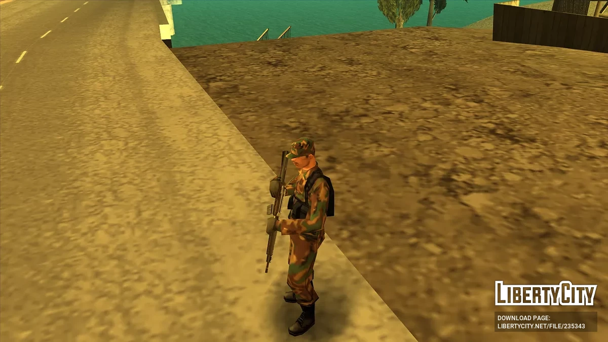 Военная анимация / GTA San Andreas