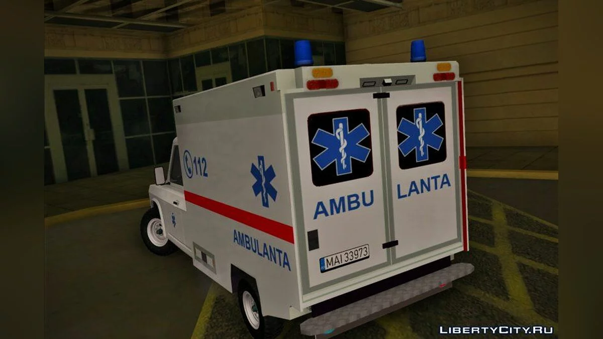 1996 ARO 242 - Ambulanta (Скорая помощь) / GTA San Andreas