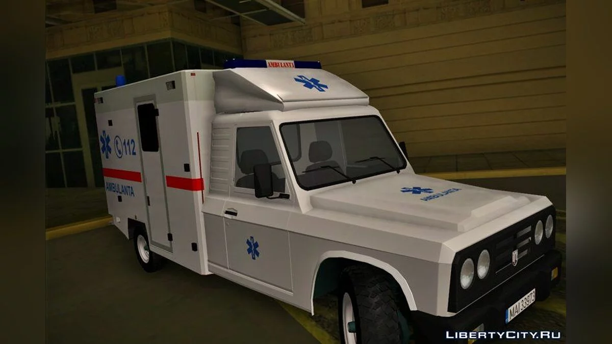 1996 ARO 242 - Ambulanta (Скорая помощь) / GTA San Andreas