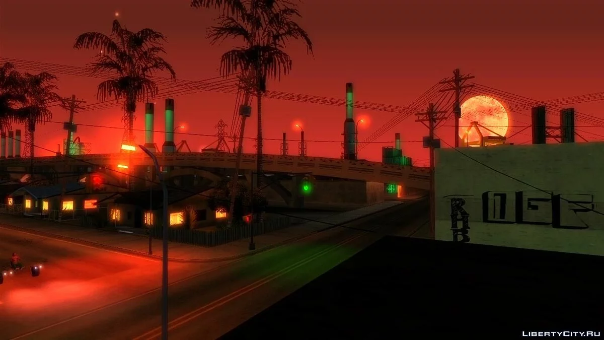 Neon Lights Colormod by Deep Yurple / GTA San Andreas
