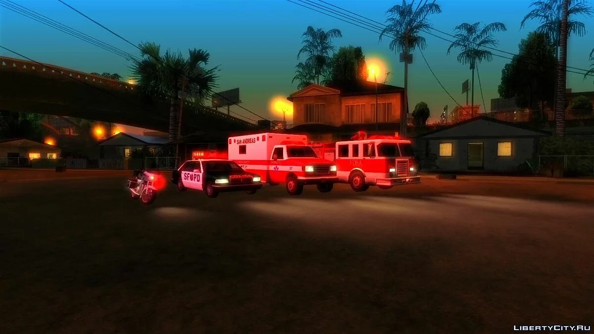 Neon Lights Colormod by Deep Yurple / GTA San Andreas