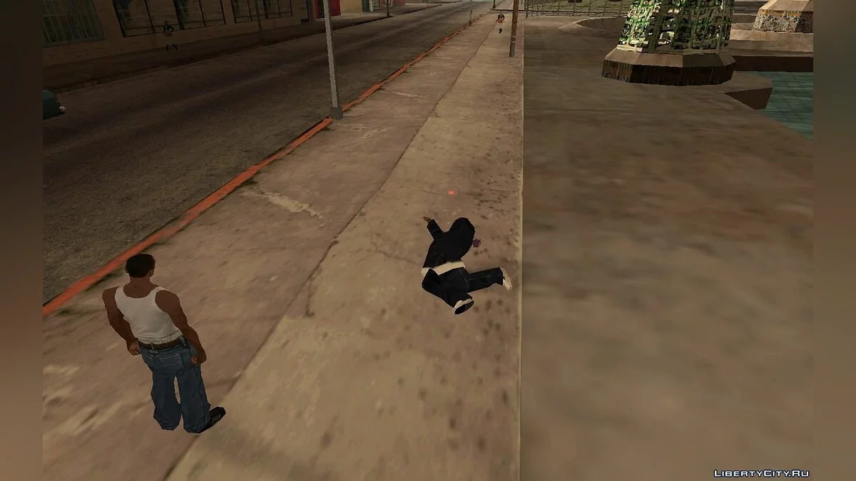 Ragdoll physics / GTA San Andreas