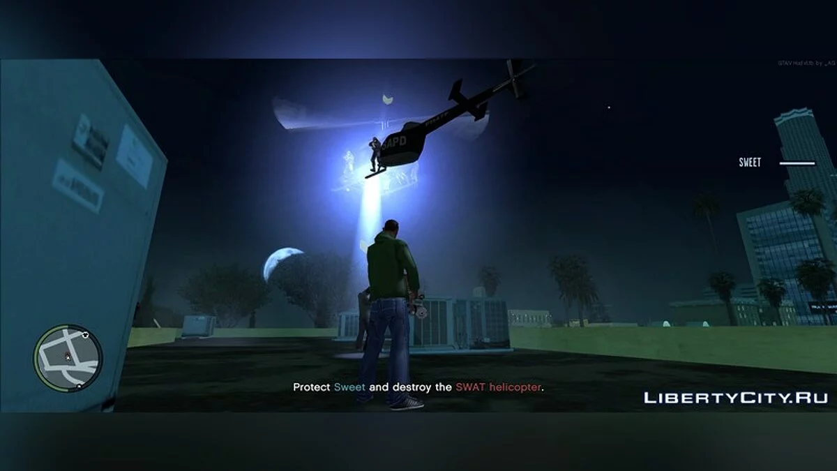 GTA 4 Hud Mod / GTA San Andreas