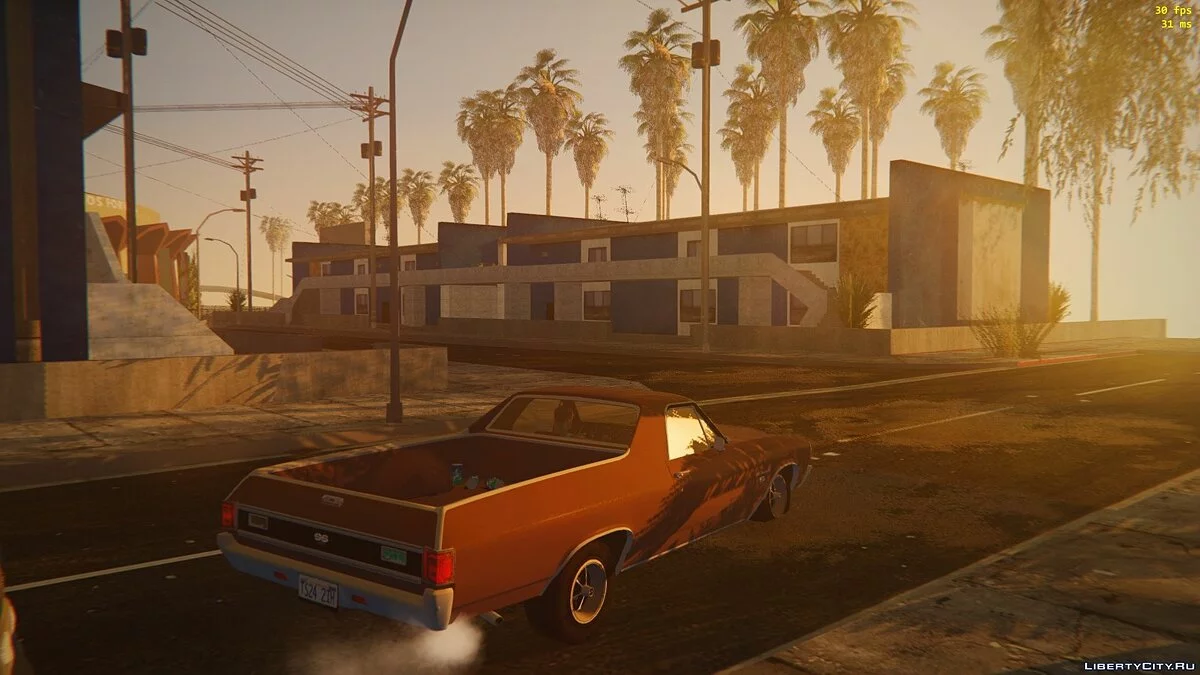 PureRender V1.2 (RenderHook Preset) - Потрясающая графика как в GTA 5 / GTA San Andreas