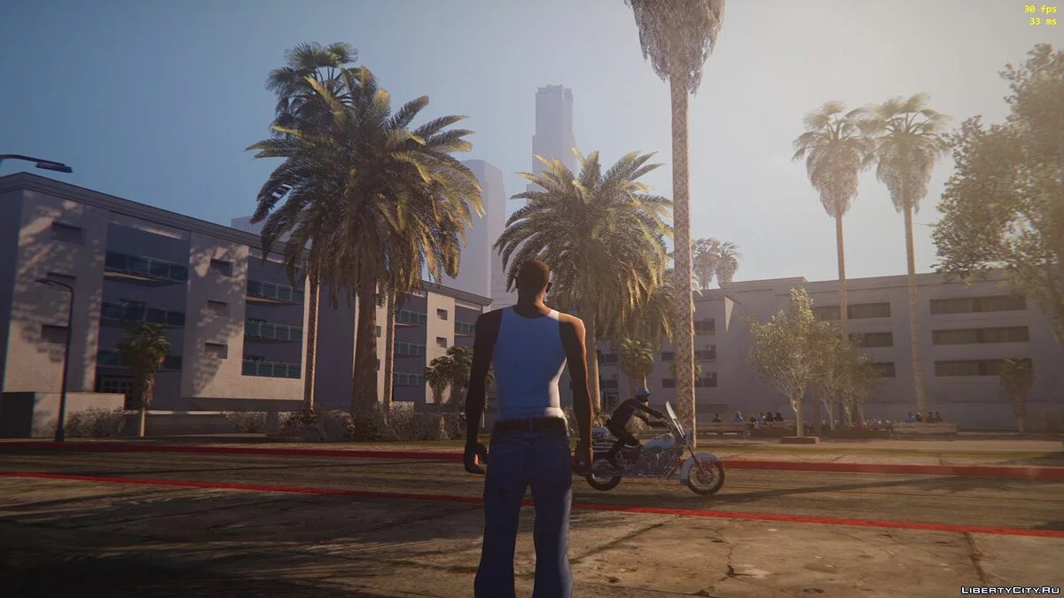 PureRender V1.2 (RenderHook Preset) - Потрясающая графика как в GTA 5 / GTA San Andreas