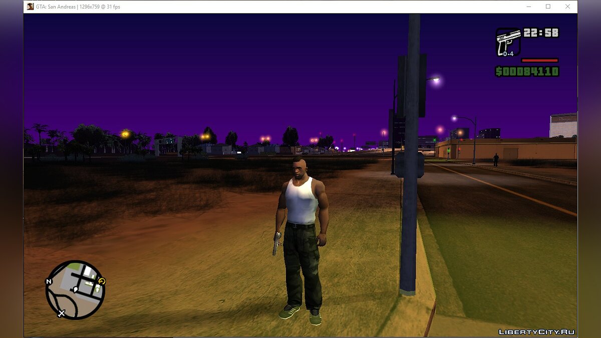 Windowed Mode – віконний режим із підтримкою курсору для GTA San Andreas - Картинка #1