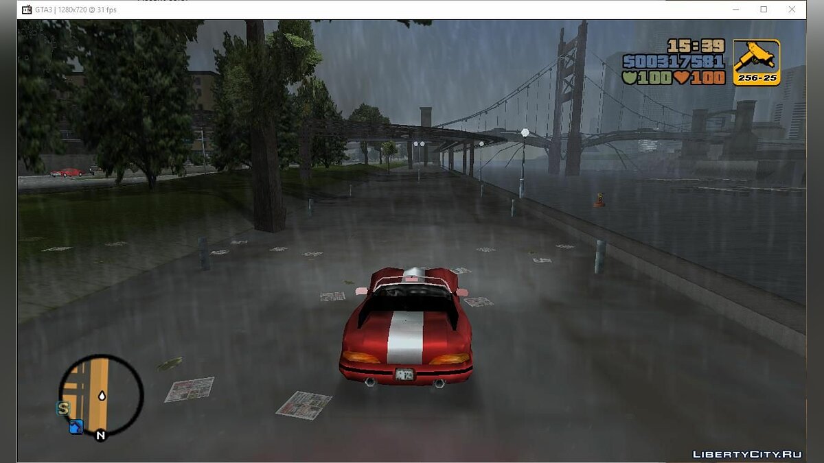 Windowed Mode – оконный режим с поддержкой курсора для GTA San Andreas - Картинка #3
