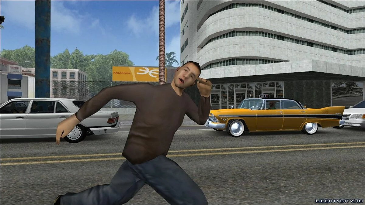 Panic Face v2 / GTA San Andreas