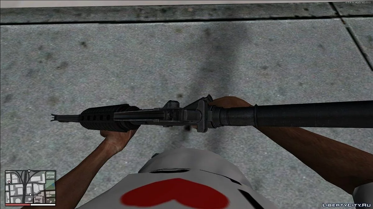 Вид от первого лица - First Person Mod 3.0 (Fixed) / GTA San Andreas