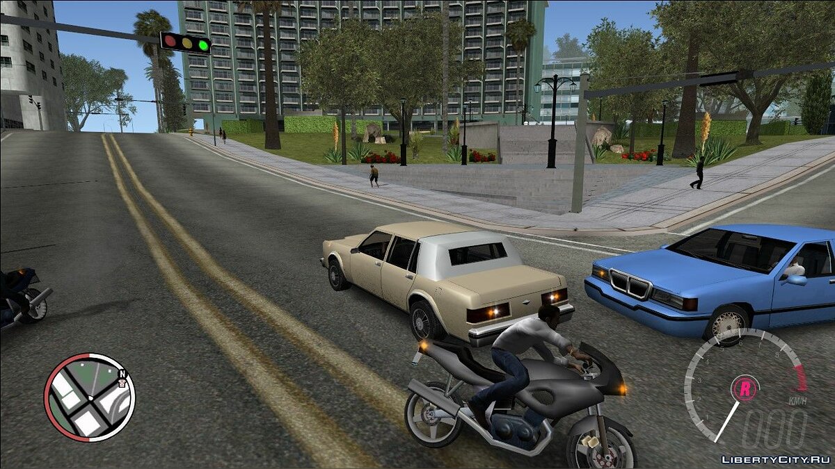 Скачать Поворотники и Огни Заднего Хода - Universal Vehicle Lights  (Обновлено) для GTA San Andreas