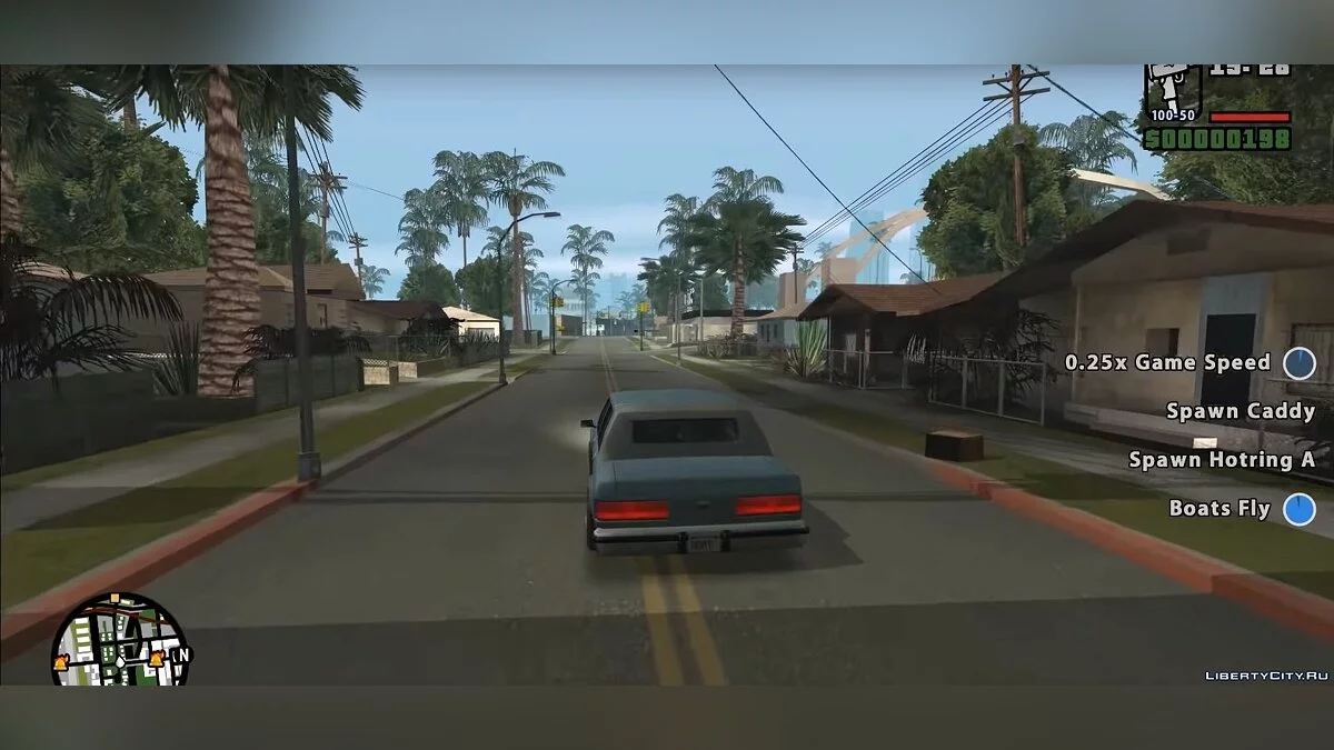 Хаос мод - Случайная активация чит-кодов / GTA San Andreas