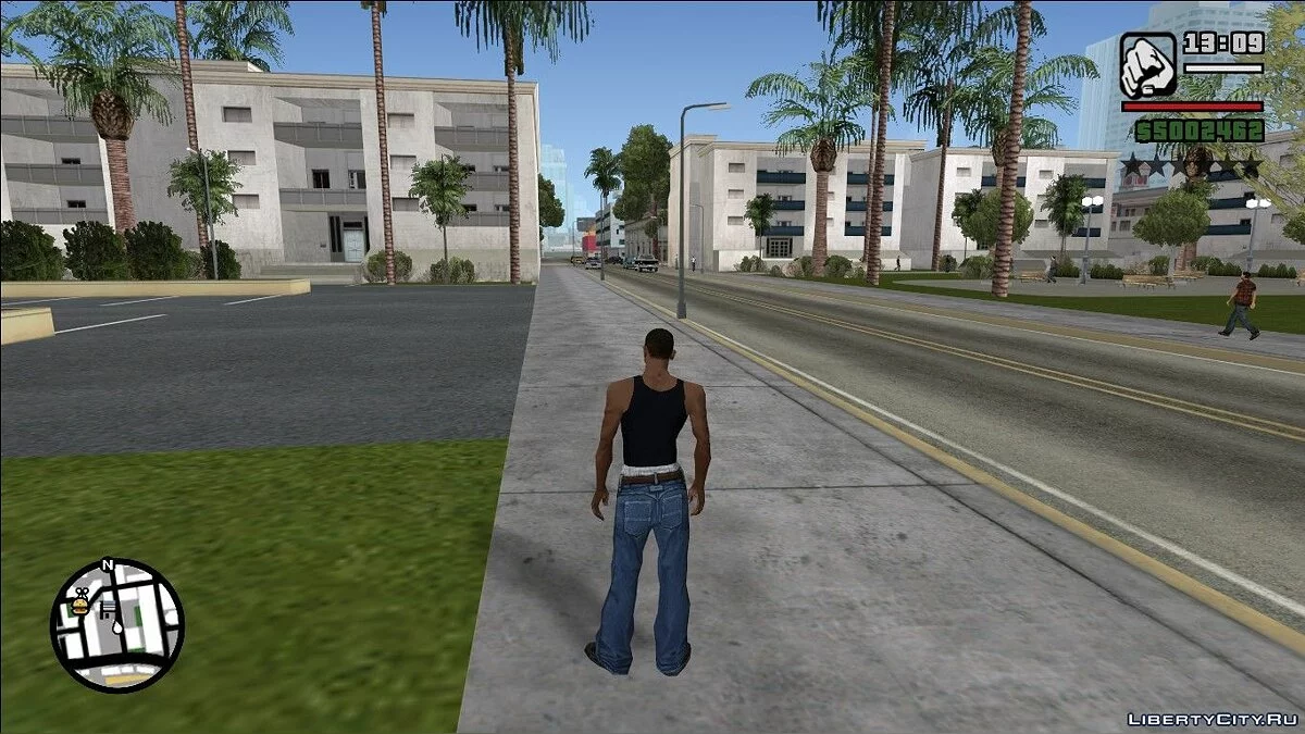 Звезды розыска всегда на экране - ViceBit / GTA San Andreas