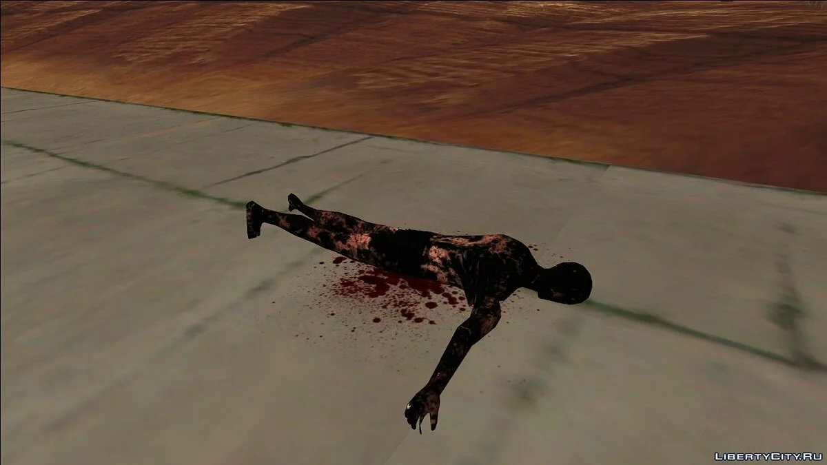 Обгоревшие Тела - Burned Peds / GTA San Andreas