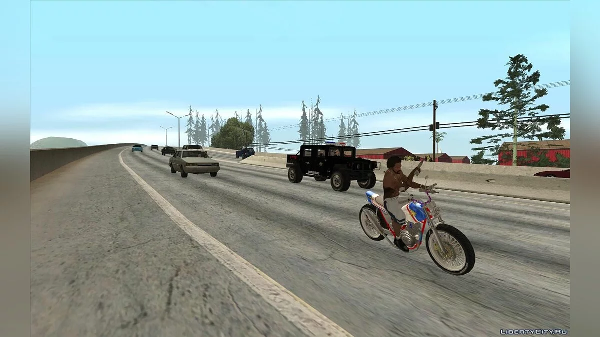 Реальный трафик фикс V2.2 Beta / GTA San Andreas