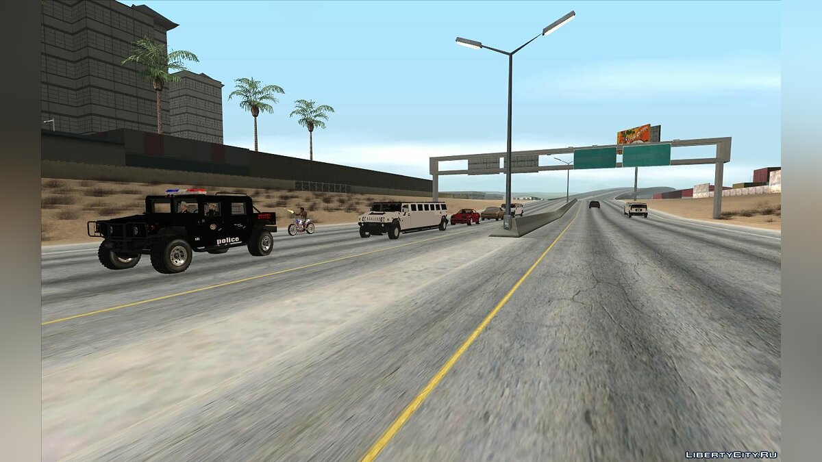 Реальный трафик фикс V2.2 Beta для GTA San Andreas - Картинка #5