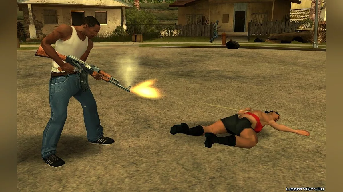 Ограничить насилие и сексуальный контент  / GTA San Andreas