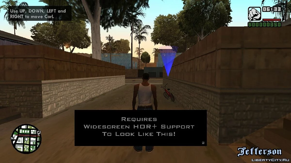 Old Widescreen Fix / GTA San Andreas
