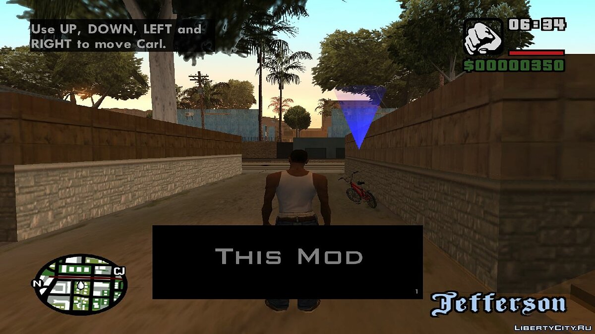 Скачать Old Widescreen Fix для GTA San Andreas