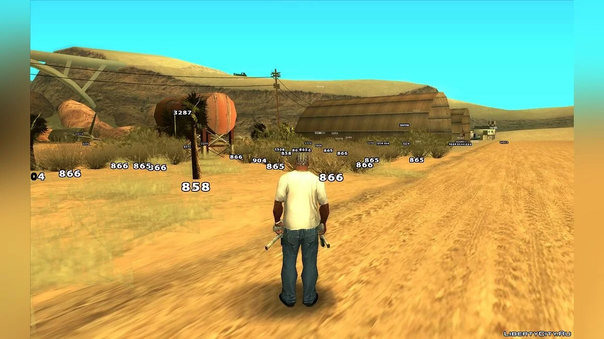 Просмотр информации о моделях (ID объекта) / GTA San Andreas