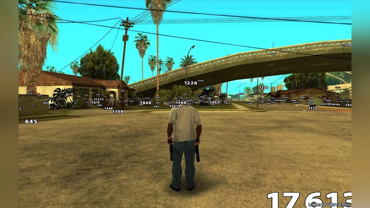 Просмотр информации о моделях (ID объекта) / GTA San Andreas