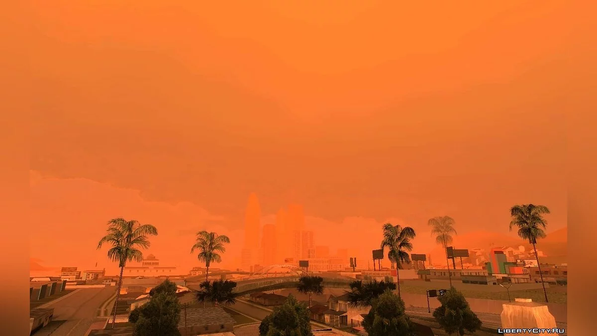 Реалистичные облака (Красивое небо) V1.3.4 (Обновление от 09.06.2021) / GTA San Andreas