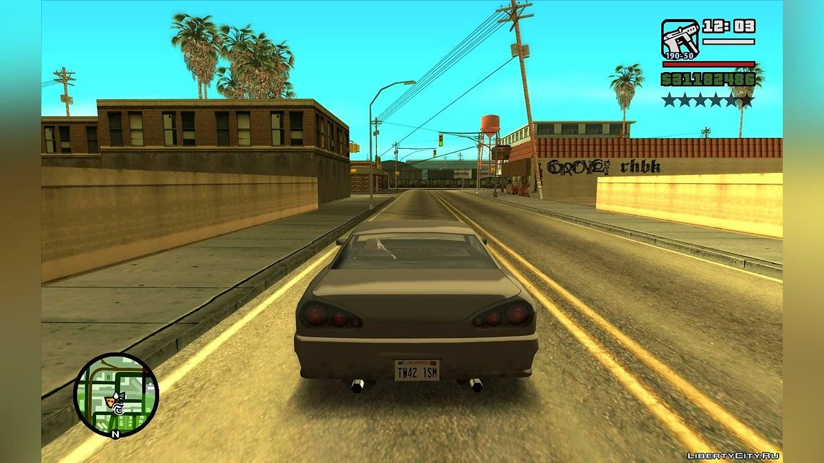 Всегда показывать звезды розыска / GTA San Andreas