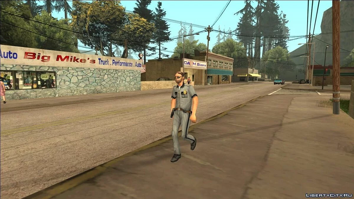 Восстановление неиспользованных пешеходов и полиции / GTA San Andreas