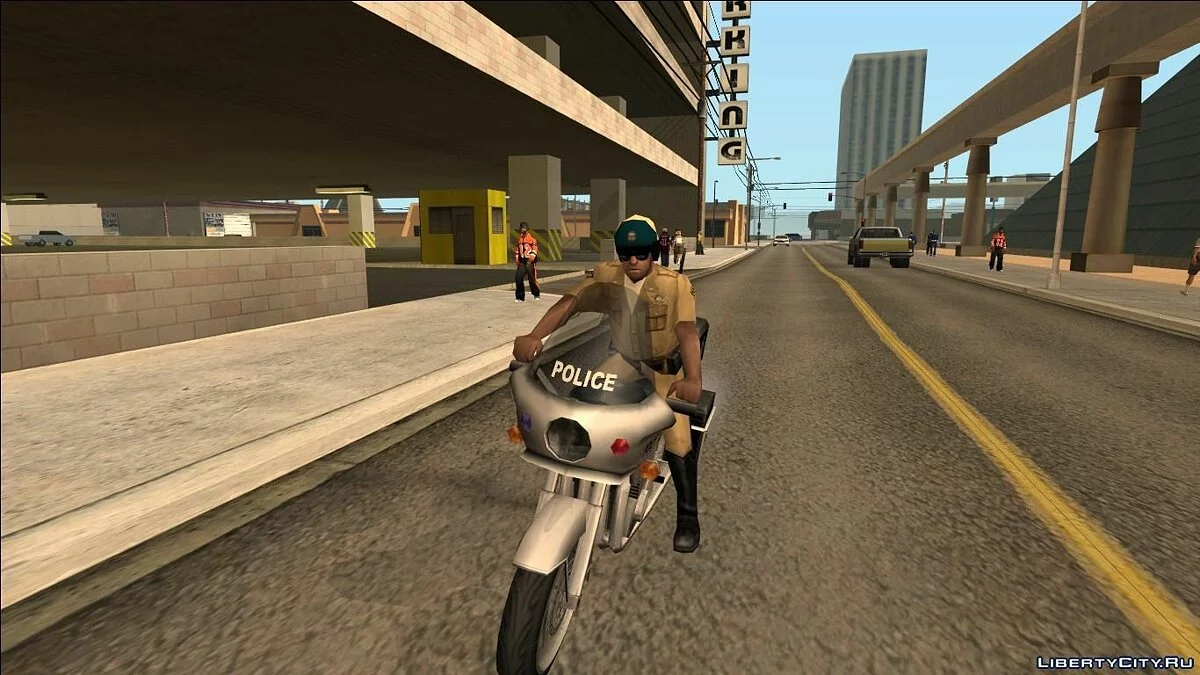 Восстановление неиспользованных пешеходов и полиции / GTA San Andreas