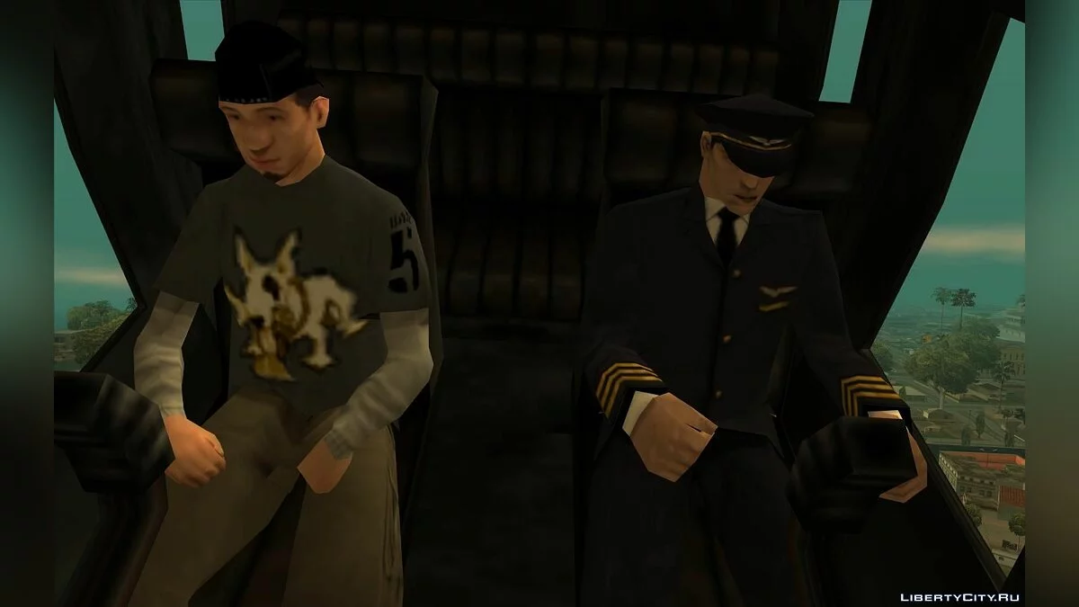 HeliFix - пилоты в вертолетах / GTA San Andreas