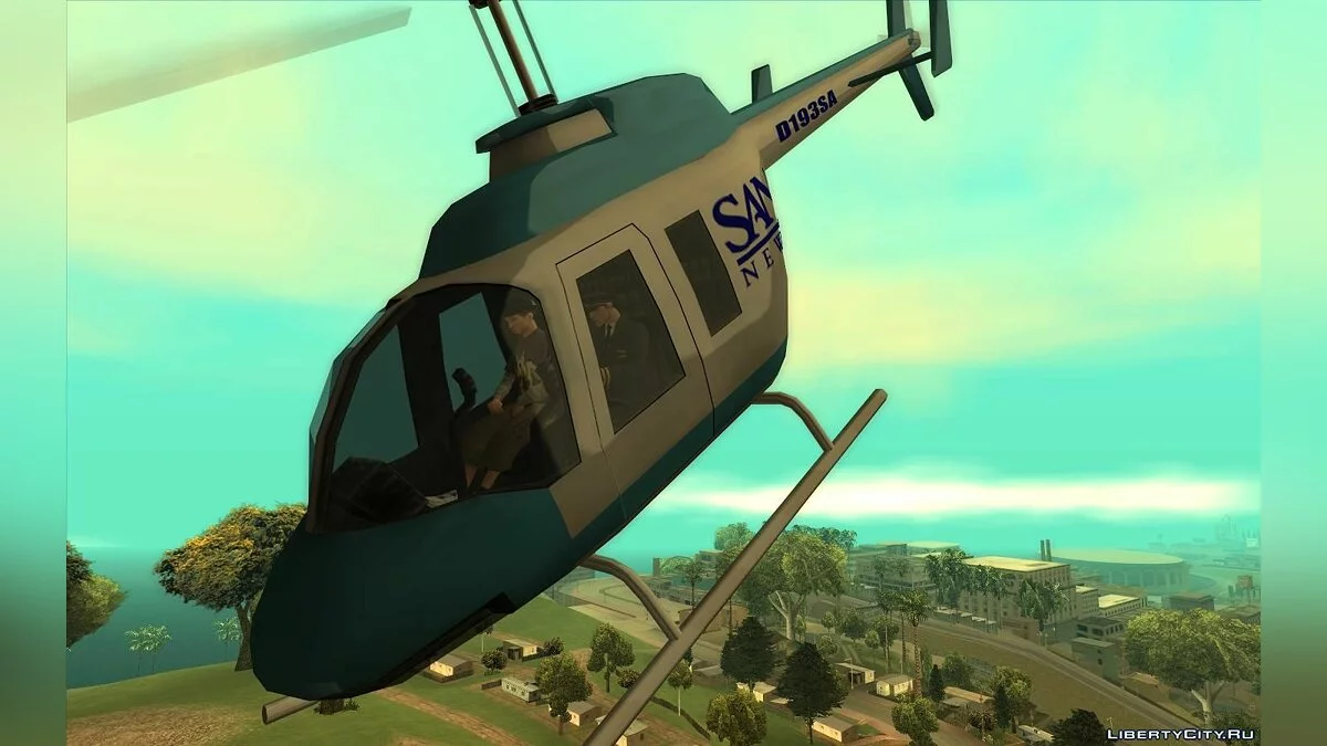 HeliFix - пилоты в вертолетах / GTA San Andreas