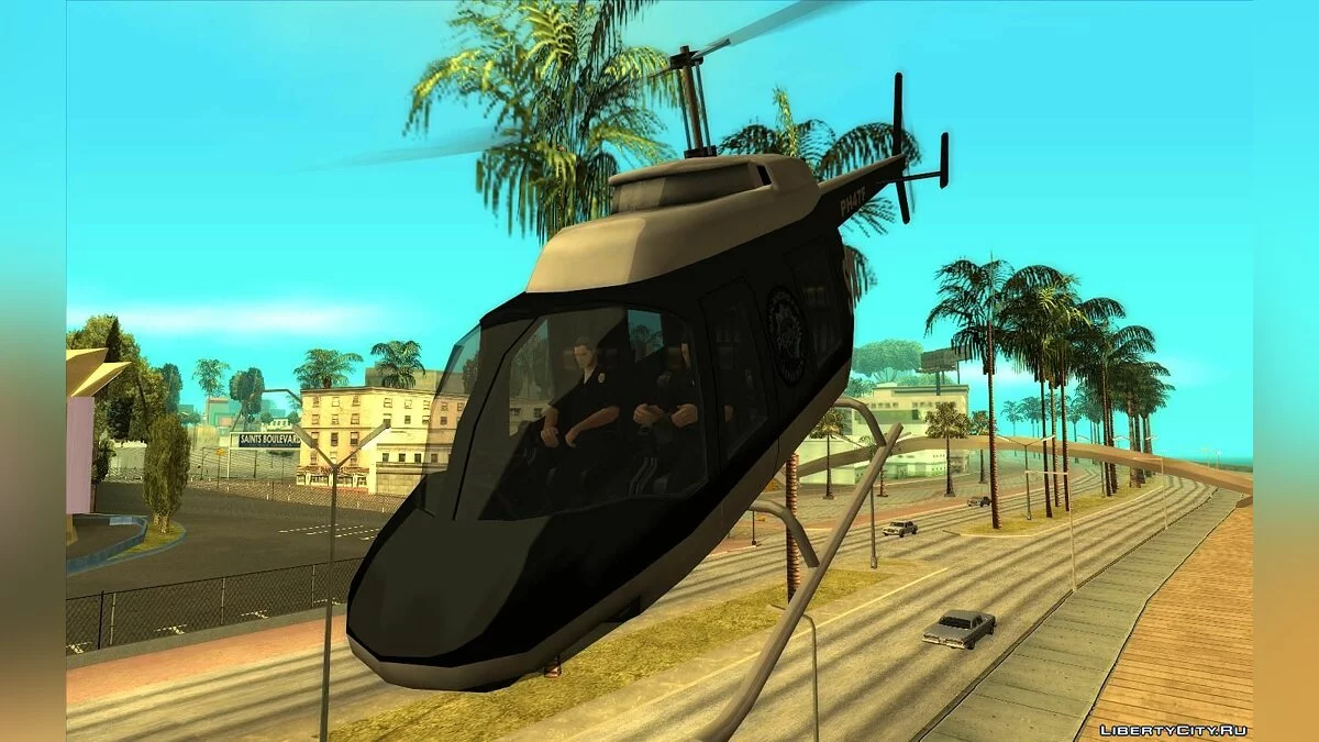 HeliFix - пилоты в вертолетах / GTA San Andreas
