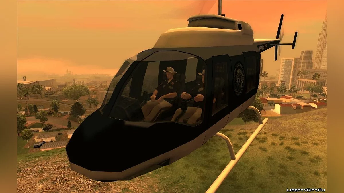 HeliFix - пилоты в вертолетах / GTA San Andreas