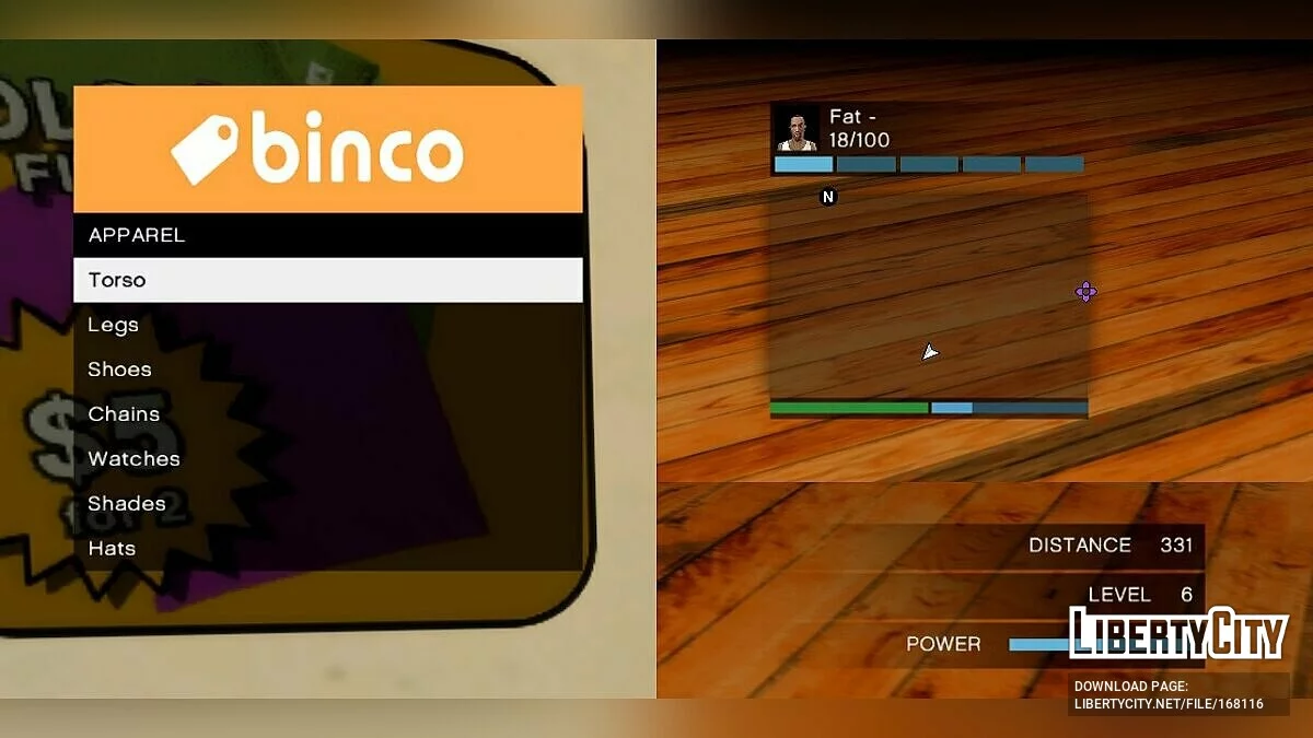 GTA 5 Hud v0.944 / GTA San Andreas