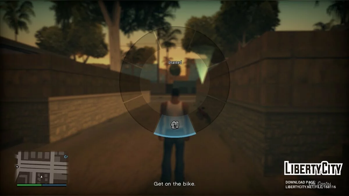GTA 5 Hud v0.944 / GTA San Andreas