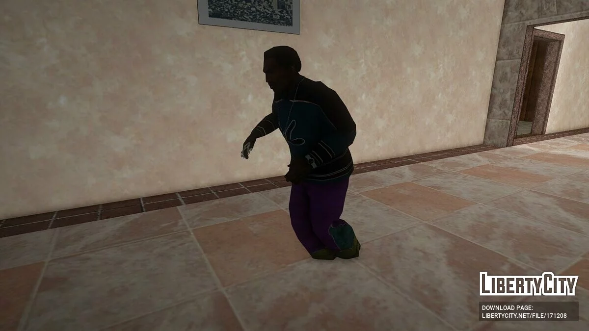 Бег в помещении / GTA San Andreas