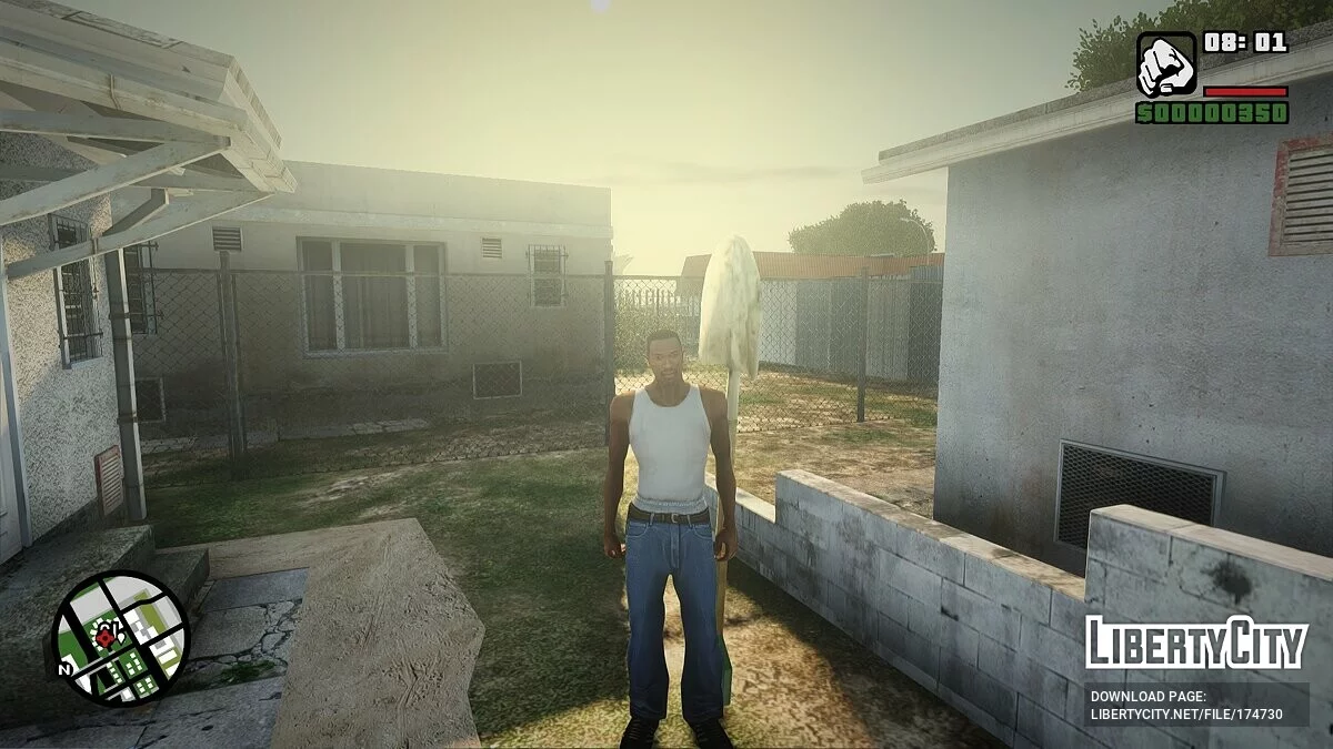 Отключение автоматического подбора оружия / GTA San Andreas