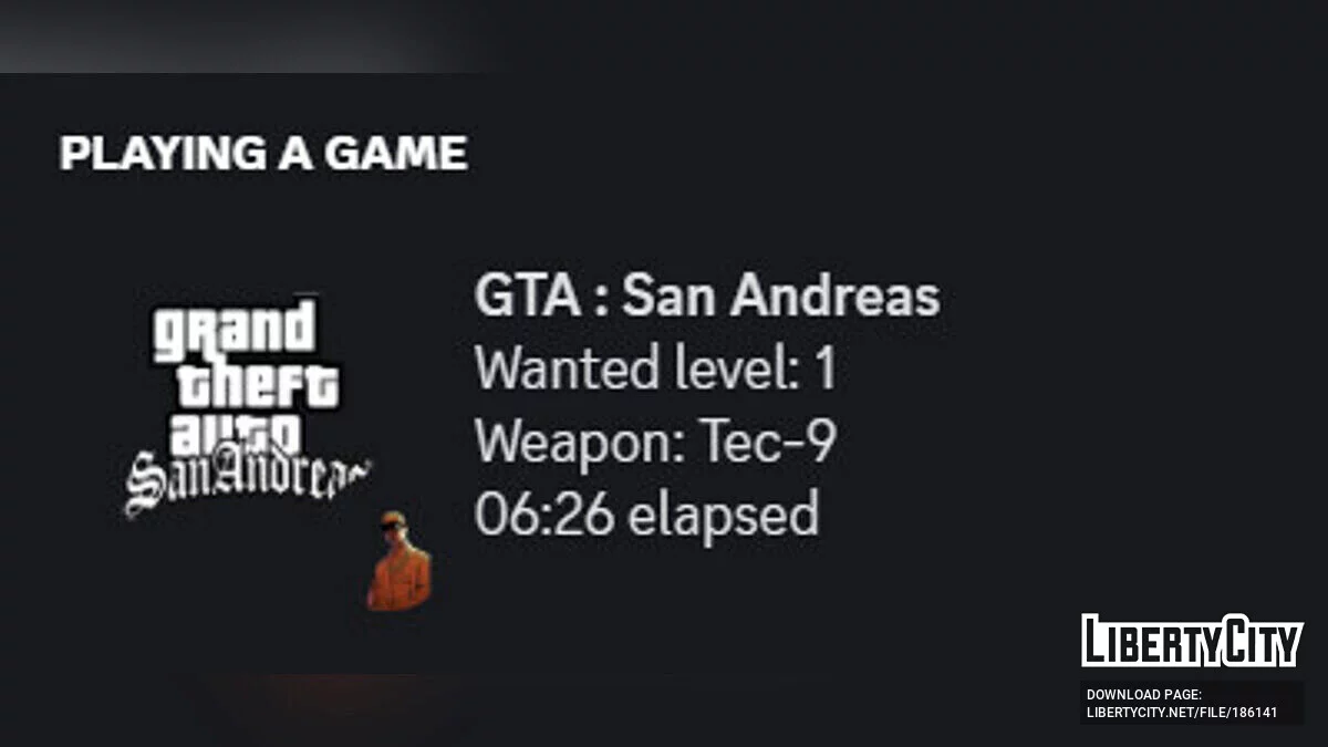 Discord RichER Presence / GTA San Andreas