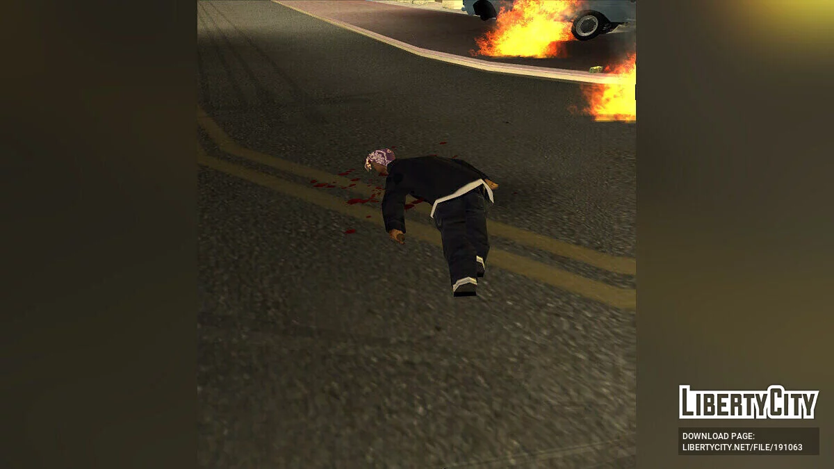Мои настройки для RagDoll-физики / GTA San Andreas