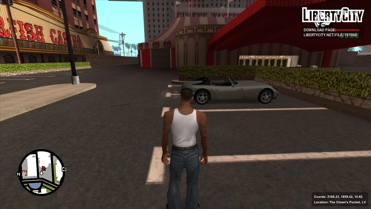 Новые парковочные места - Parking Save Garages Extended / GTA San Andreas