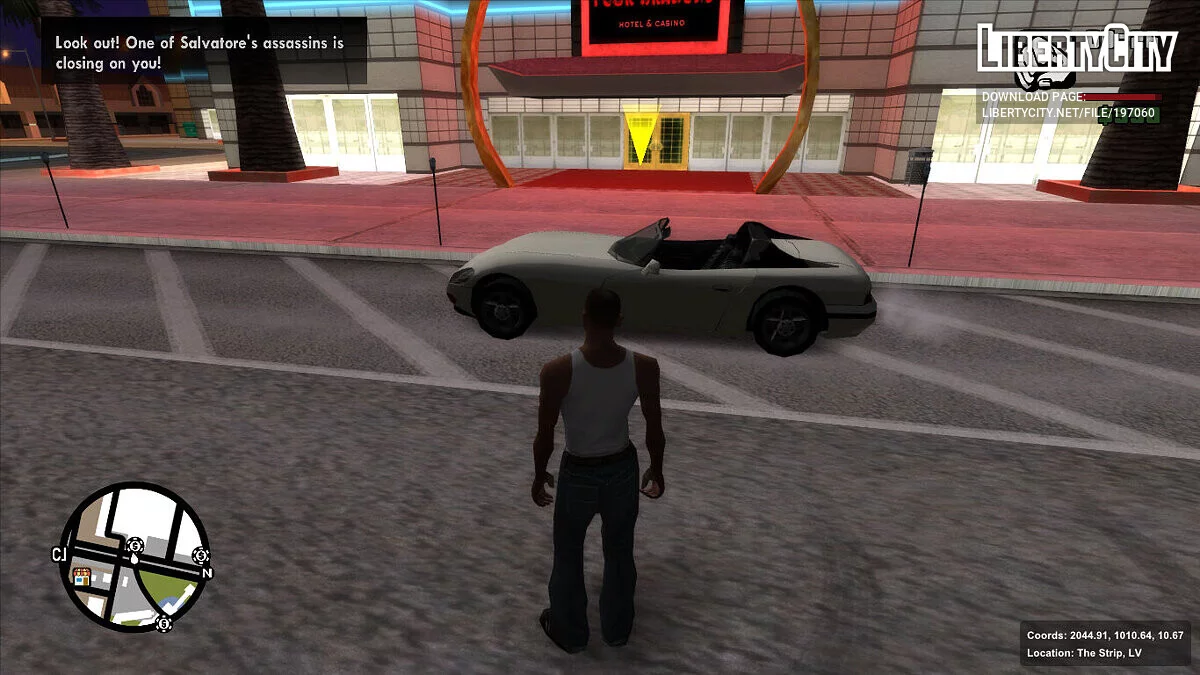 Новые парковочные места - Parking Save Garages Extended / GTA San Andreas