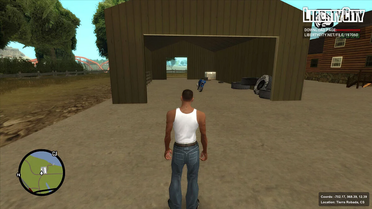 Новые парковочные места - Parking Save Garages Extended / GTA San Andreas