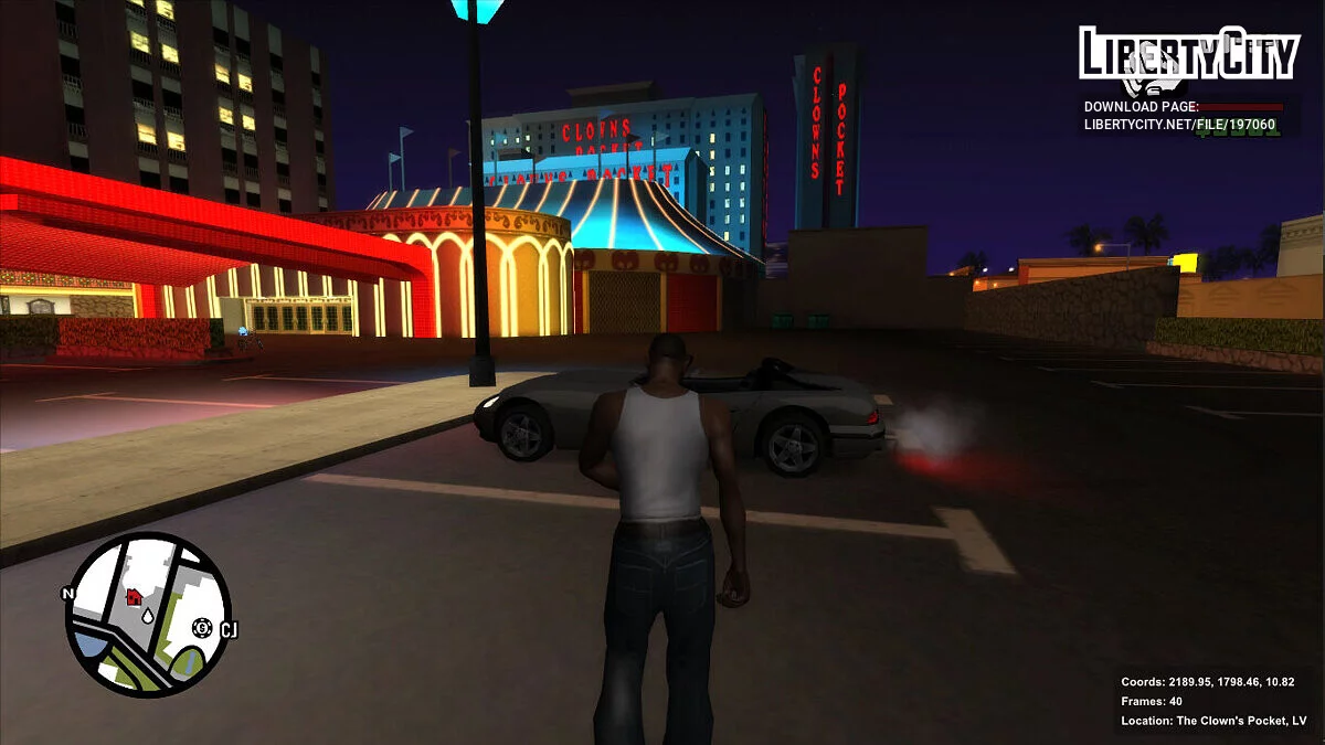 Новые парковочные места - Parking Save Garages Extended / GTA San Andreas