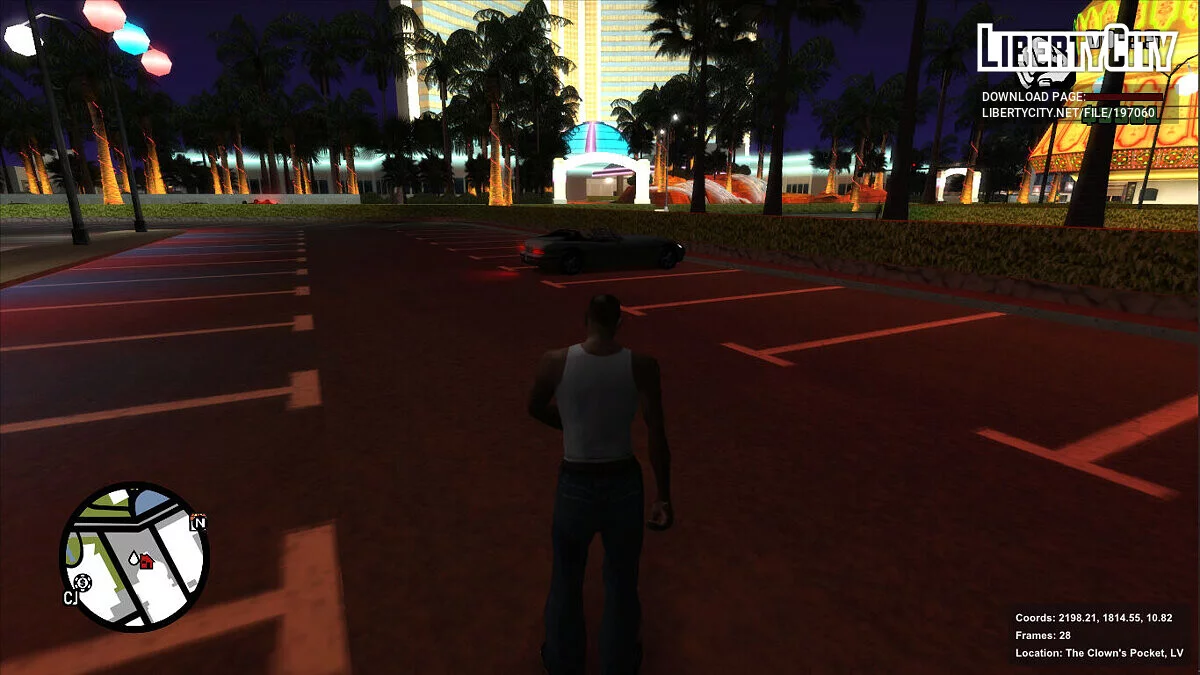 Новые парковочные места - Parking Save Garages Extended / GTA San Andreas
