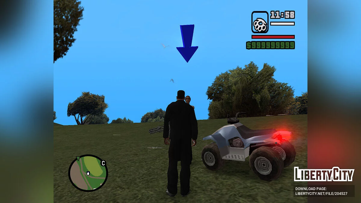 Маркеры в стиле Вайс Сити / GTA San Andreas