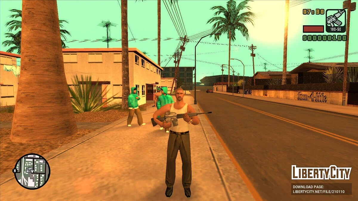ClassicHUD (версия от SASquad) / GTA San Andreas
